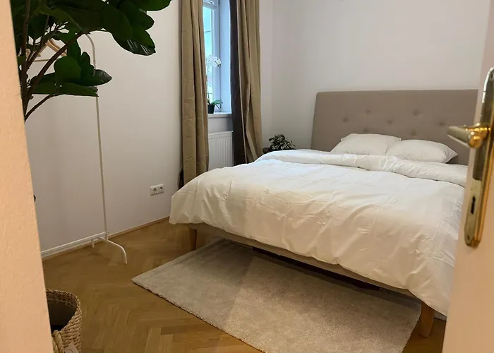 60qm, 1 Bedroom Schoenbrunn, Central, Balcony Viyana